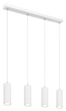 GLOBO 57911-4HW ROBBY závěsné svítidlo 4xGU10 bílá