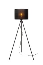 LUCIDE 21729/81/30 TAGALOG stojacia lampa V1420mm 1xE27 čierna