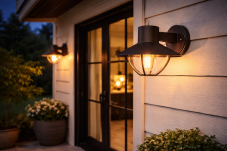 Rabalux 7884 Almada nástenné exteriérové svietidlo 1xE27 IP44 hnedá