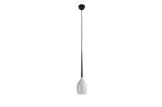 AZzardo AZ0131 DECOline Izzat 1 WHITE stropní závěsné svítidlo 1xE14 50W IP20 lesklá bílá