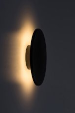 RABALUX 77151 Rust venkovní nástěnné svítidlo D220mm LED 15W/1500lm 2700+4000+6500K IP65 černá