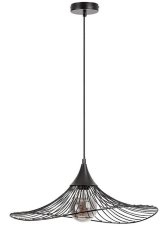 RABALUX 72004 Sombero závěsné svítidlo 1xE27 D500mm matná černá