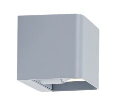 RABALUX 77170 Hallstatt vonkajšie nástenné svietidlo LED 10W/360lm 3000K IP54 šedá