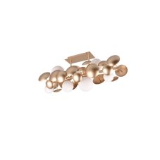 TRIO SELECT 617400879 BUBBLE stropní svítidlo 8xG9 zlatá, bílá