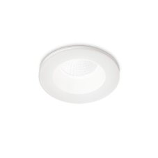 Ideal Lux 252025 ROOM-65 zápustné svítidlo LED D98mm 8W/800lm 3000K IP65 bílá