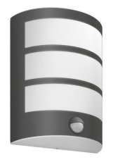 Philips 8719514417656 Python vonkajšie nástenné svietidlo so senzorom LED 6W/500lm 4000K IP44 antracit