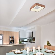 Rabalux 5057 Carmella stropné LED svietidlo 600mm 50W/3889lm 4000K IP20 biela/zlatá