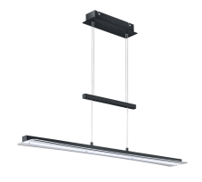 TRIO R32421132 SMASH závěsné svítidlo dotykové LED 18W/1800lm 3000-4000-5000-6500 matná černá, bílá, stmívatelné