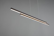 TRIO Reality R37882132 ODIO závesné svietidlo SMD LED 22W/2500lm 3000K čierna matná