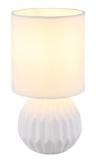 GLOBO 21730W SYLAS stolní lampička V230mm 1xE14 bílá