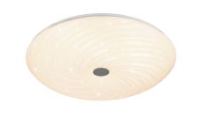 TRIO Reality R67695800 GRAVITY stropní svítidlo SMD LED D570mm 45W/5300lm 2700-6500K bílá, starlight efekt, stmívatelné, dálkový ovladač