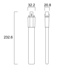 Sylvania 0030221 LED zářivka TOLEDO LYNX S 660lm G23 4000K 220V