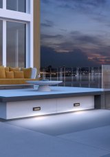 REDO 90367 KRUP exteriérové nástenné svietidlo SMD LED 6W 256lm 3000K IP65 antracit