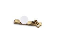 Ideal lux 336671 PING PONG nástenné svietidlo s vypínačom LED 6W 600/360lm 3000K medená