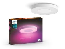 Philips HUE LED White and color Ambiance 41168/31/P9 Xamento L koupelnové stropní svítidlo 52,5W 3700lm 2200-6500K 42,5cm IP44 bílé stmívatelné Bluetooth