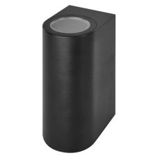 Emos ZGF020P OCULUS venkovní nástěnné svítidlo 2xGU10 88 × 67 × 153 mm IP44 černá