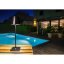 LUCIDE 27888/04/30 JUSTIN exteriérové stolní svítidlo LED 2,2W 154lm 3000K IP54 černá, stmívatelné