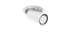 Ideal lux Pro 248165 NOVA zápustné svítidlo D100mm LED 12W 1300/830lm 3000K bílá, UGR
