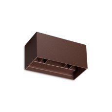 Venkovní nástěnné svítidlo LED 4000K kávová IP54 Ideal Lux ATOM 366876