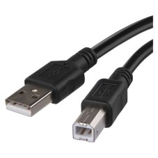 Nabíjací a dátový kábel USB 2.0 USB-A/USB-B 2m čierna EMOS S70202
