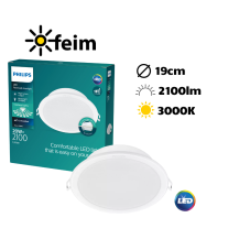Philips 59469 MESON 175 zápustné svítidlo LED D190mm 20W 2100/1400lm 3000K bílá 8720169230965