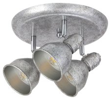 Rabalux 5388 Thelma bodové svítidlo / spot 260mm 3xE14 3x40W IP20 antické stříbro
