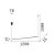 Ideal Lux 341040 ESSENCE závěsné svítidlo LED 19W 2300/1450lm 4000K černá