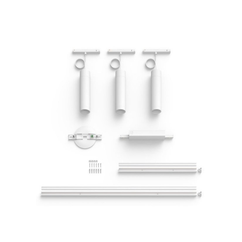 8719514407749 Philips Hue White and Color Ambiance Perifo závěsné svítidlo LED - souprava 15,6W/3x490lm 2000-6500K+RGB bílé