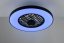 TRIO Reality R64462102 LINKÖPING stropní svítidlo s ventilátorem D590mm SMD LED 45W/5600lm 2700-6500K černá, dálkový ovladač
