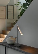 TRIO 552010165 FIATO stolové svietidlo V530mm SMD LED 3W/400lm 2300+3000+4000K čierna, kávová