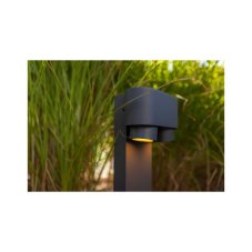 LUTEC 6604004118 CYPRES exterérový zahradní sloupek 2xGU10 V750mm IP44 tmavěšedá