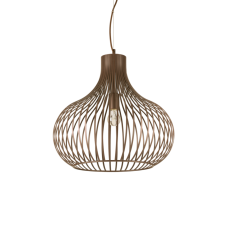 Závěsné svítidlo Ideal lux 205304 ONION SP1 D48 1xE27 60W hnědá