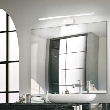 IdealLux 225029 ALMA AP nástenné LED svietidlo k zrkadlu 20W 1300lm 3000K IP20 biela