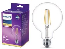 Philips LED Classic Globe 6W/60W E27 WW CL G93 ND