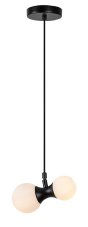 RABALUX 72299 Lition závesné svietidlo 2xG9 čierna, biela