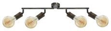 RABALUX 3217 Fidel stropné bodové svietidlo/spot 4xE27 zlatá patina