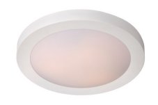Lucide 79158/01/31 FRESH Ceiling Light IP44 1xE27 D27cm White