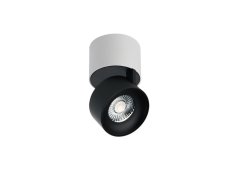 LED2 11508213DT KLIP ON stropné povrchové bodové svietidlo LED D77mm 11W/770lm 2700K TRIAC biela, čierna