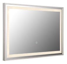 GLOBO 84036 RIVAS zrkadlo s LED osvetlením LED 10W 804/512lm 2700+4000+6500K nikel matný