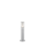 IdealLux 248264 TRONCO PT1 H40 záhradný LED stĺpik E27 1x60W IP54 biela