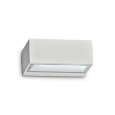 Exteriérové nástenné svietidlo Ideal lux 115351 TWIN AP1 BIANCO 1xG9 28W IP44