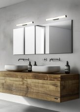 TRIO 283270232 MATTIMO nástenné svietidlo LED 6,5W/680lm 3000K IP44 matná čierna