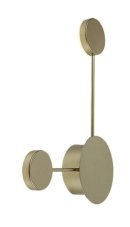 RABALUX 71274 Amadeo nástenné svietidlo LED 7W/760lm 3000K champagne zlatá