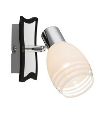 GLOBO 541010-1 TOAY nástenné bodové svietidlo/spot 1xE14 chróm, opál