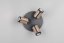 TRIO 814530365 GILLAN stropné bodové svietidlo/spot D210mm 3xGU10 čierna, kávová
