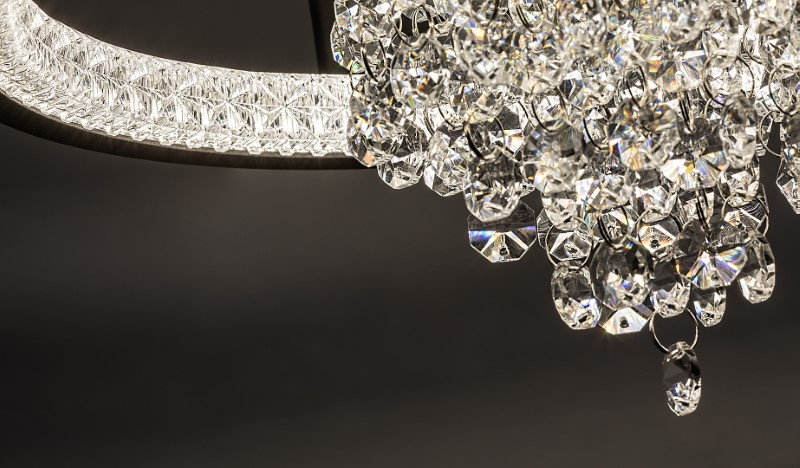 RABALUX 71352 Maribell stropní svítidlo D300mm LED 20W/2400/1000lm 3000-4000K černá, DIP switch