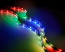 TRIO Reality R65591102 SCREEN LED pásek 1200mm 2,5W RGB černá, stmívatelné, dálkový ovladač