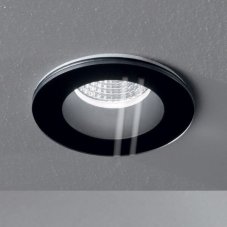 Ideal Lux 252032 ROOM-65 zápustné svítidlo LED D98mm 8W/800lm 3000K IP65 černá