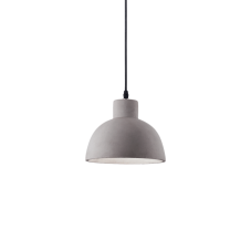 Závěsné svítidlo Ideal lux 129082 OIL-5 SP1 cementu 1xE27 15W černá