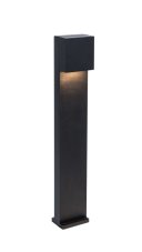 LUTEC 7104002012 GEMINI XF exteriérový zahradní sloupek LED 9,5W 750lm 3000K IP54 matná černá